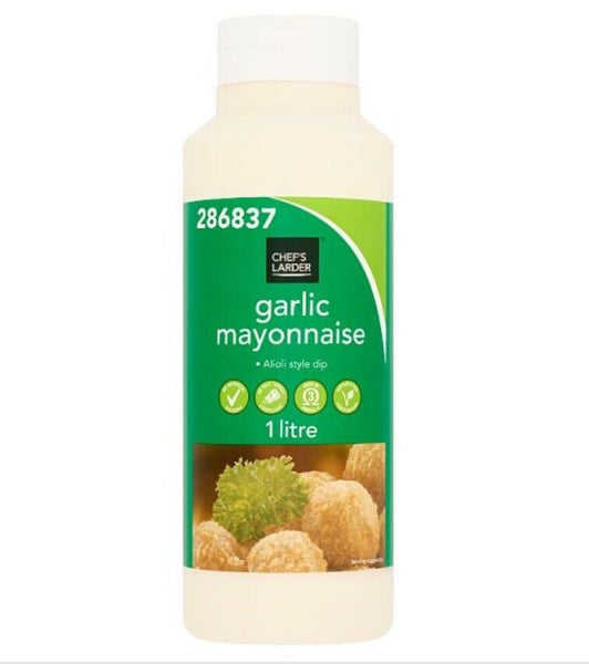 Chef's Larder Garlic Mayonnaise 1 Litre