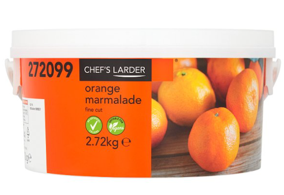 Chef's Larder Orange Marmalade 2.72kg
