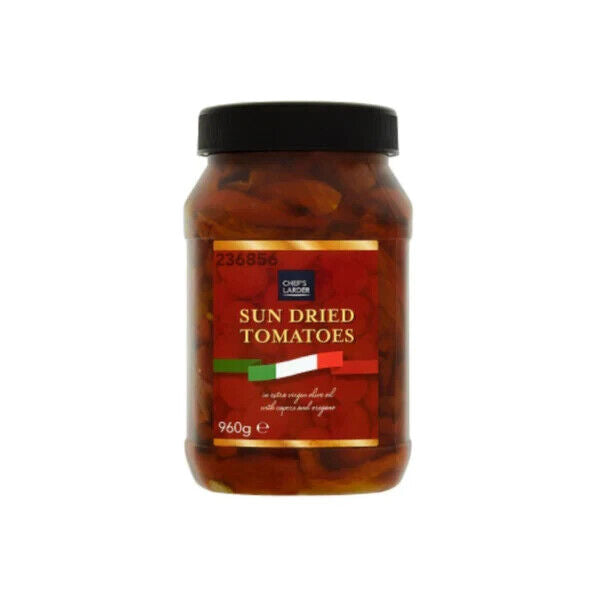Chef's Larder Sun Dried Tomatoes in Extra Virgin Olive Oil 960g