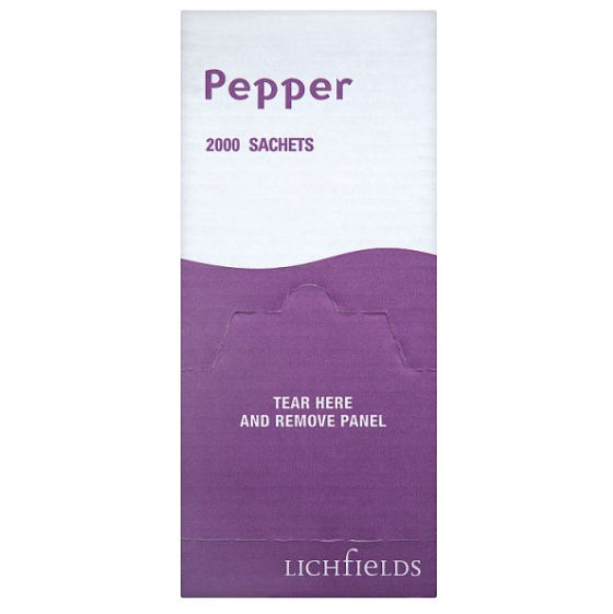 Lichfields Pepper 2000 Sachets