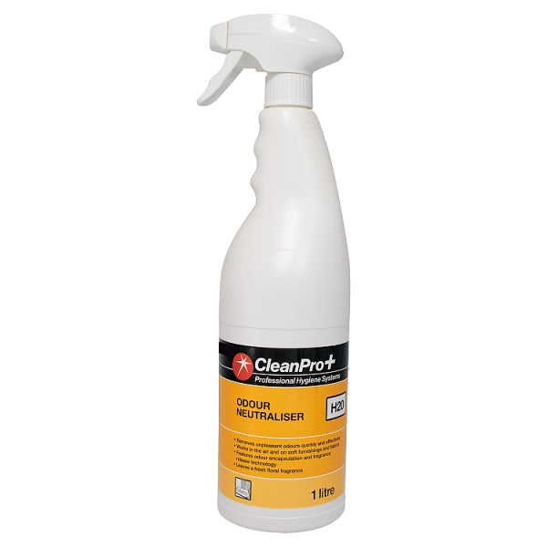 CleanPro+ Odour Neutraliser H20 1 Litre Spray Bottle
