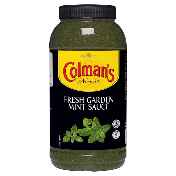 Colman's Fresh Garden Mint Sauce 2.25 Litre Jar