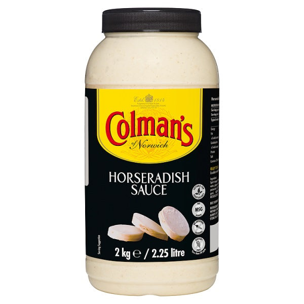 Colman's Horseradish Sauce 2.25 Litre Jar