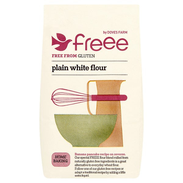 FREEE by Doves Farm Plain White Flour Free From Gluten 5x1kg