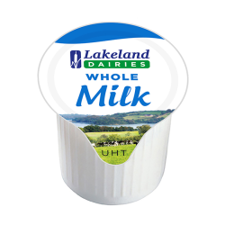 UHT Whole Milk Portions. 120x12ml Portions